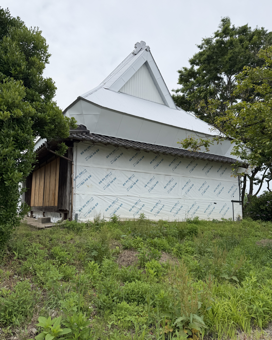 再生が進む茅葺古民家